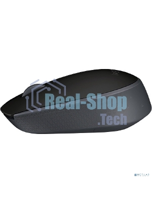 Мышь беспроводная Logitech M171 черный/серый, 1000 dpi, радиоканал, USB, кнопки - 3
