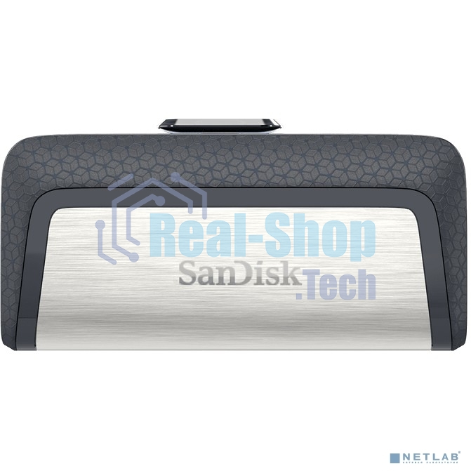Флешка USB Sandisk 64Gb Ultra Dual SDDDC2-064G-G46 USB 3.0 серый/узор