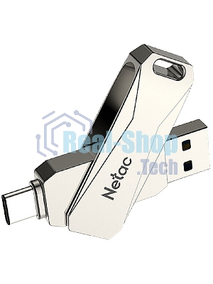 Флешка USB Netac U782C NT03U782C-128G-30PN dual USB 3.0+TypeC 128Gb, retail version