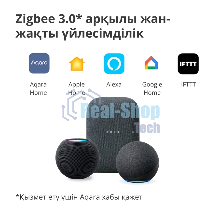 Выключатель умный одноклавишный Aqara Smart Wall Switch H1 (WS-EUK01)