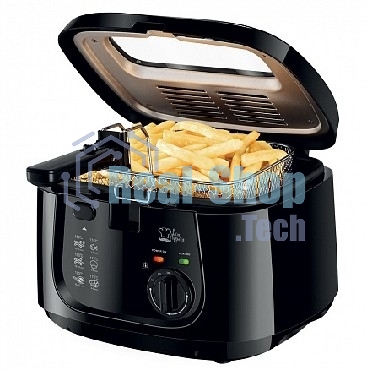 Фритюрница Endever Skyline FR-110 чёрный, 1800 Вт, 2.5 л, антипригарное покрытие