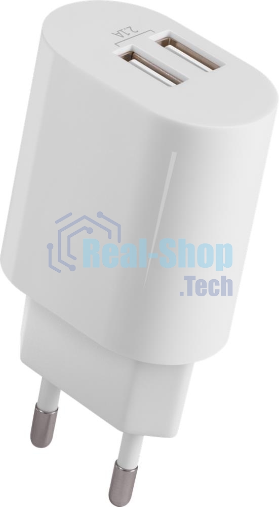 Сетевое зарядное устройство Defender UPC-24 2XUSB 5V/2.1A