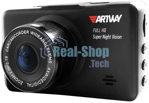 Видеорегистратор Artway AV-396 Super Night Vision, 1920x1080, 3