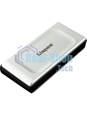 Внешний SSD Kingston SXS2000, 1TB, USB 3.2 Gen 2x2 Type-C, R/W 2000/2000, серебристый