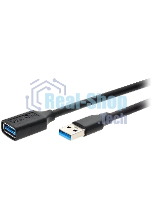 Кабель удлинительный USB3.0 Am-Af 1.8m Telecom черный (TUS708-1.8M)