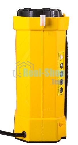 Опрыскиватель Huter SP SP-10AC аккум. ранц. 10л желтый/черный (70/13/52)