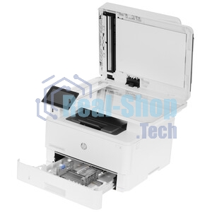 МФУ лазерное HP LaserJet Enterprise M430f (3PZ55A), A4, ч/б, печ. до 40 стр/мин., скан. до 29 стр/мин., 1200 x 1200 dpi (печать) 600x600dpi (скан), USB, RJ-45, Air Print, Mopria