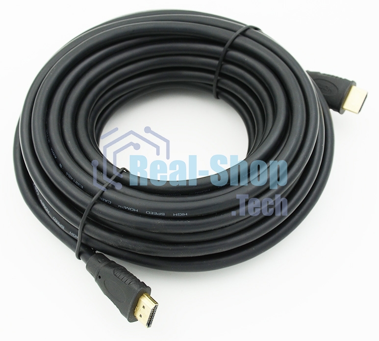Кабель аудио-видео Behpex HDMI (m)/HDMI (m) 10м. черный