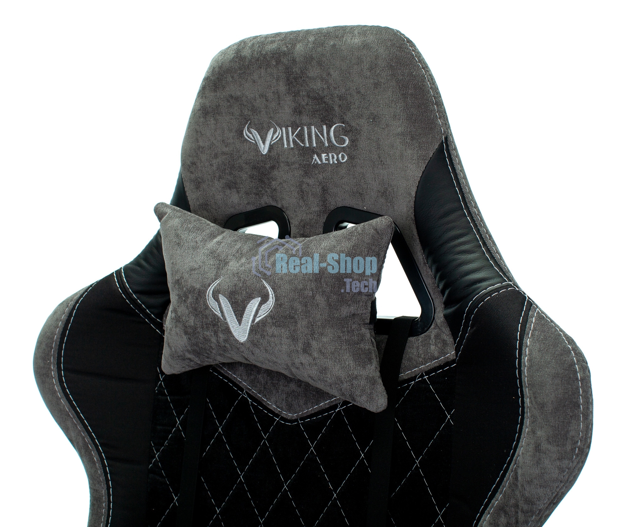 Кресло Бюрократ VIKING 7 KNIGHT B FABRIC черный, ткань, 120 кг, механизм качания