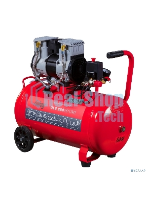 Компрессор поршневой Fubag OLS 250/50 CM2 безмасляный 250л/мин 50л 1500Вт красный/черный