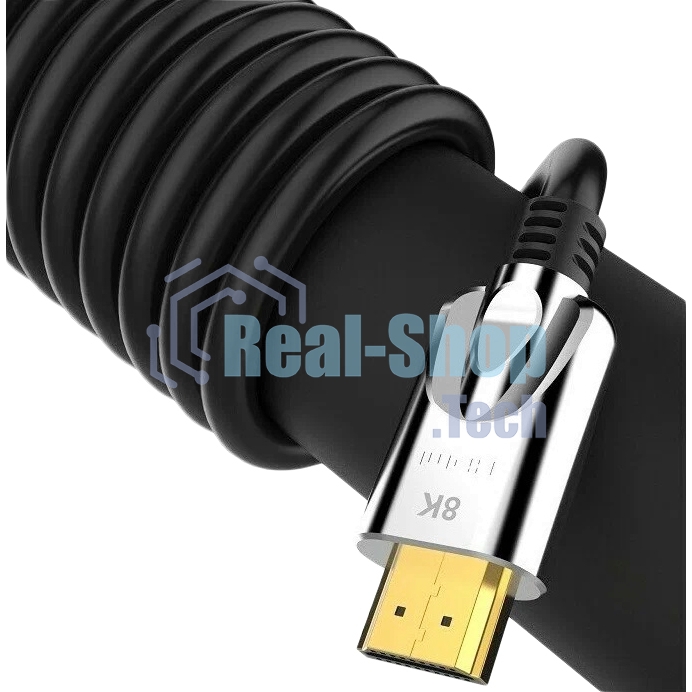 Кабель HDMI 19M/M,ver. 2.1, 8K@60 Hz 2m VCOM CG862-2M VCOM/TELECOM
