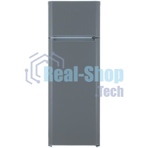 Холодильник Indesit TIA 16 G серебристый двухкамерный 245/51л морозилка сверху, ручная разморозка