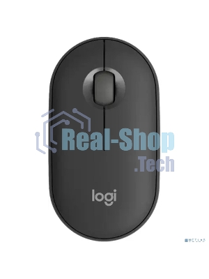 Мышь беспроводная Logitech Pebble 2 M350S графитовый, 4000 dpi, Bluetooth, кнопки - 3