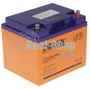 Батарея для ИБП Delta DTM 1240 L (12V, 40Ah) с увеличенным сроком службы (10 лет)