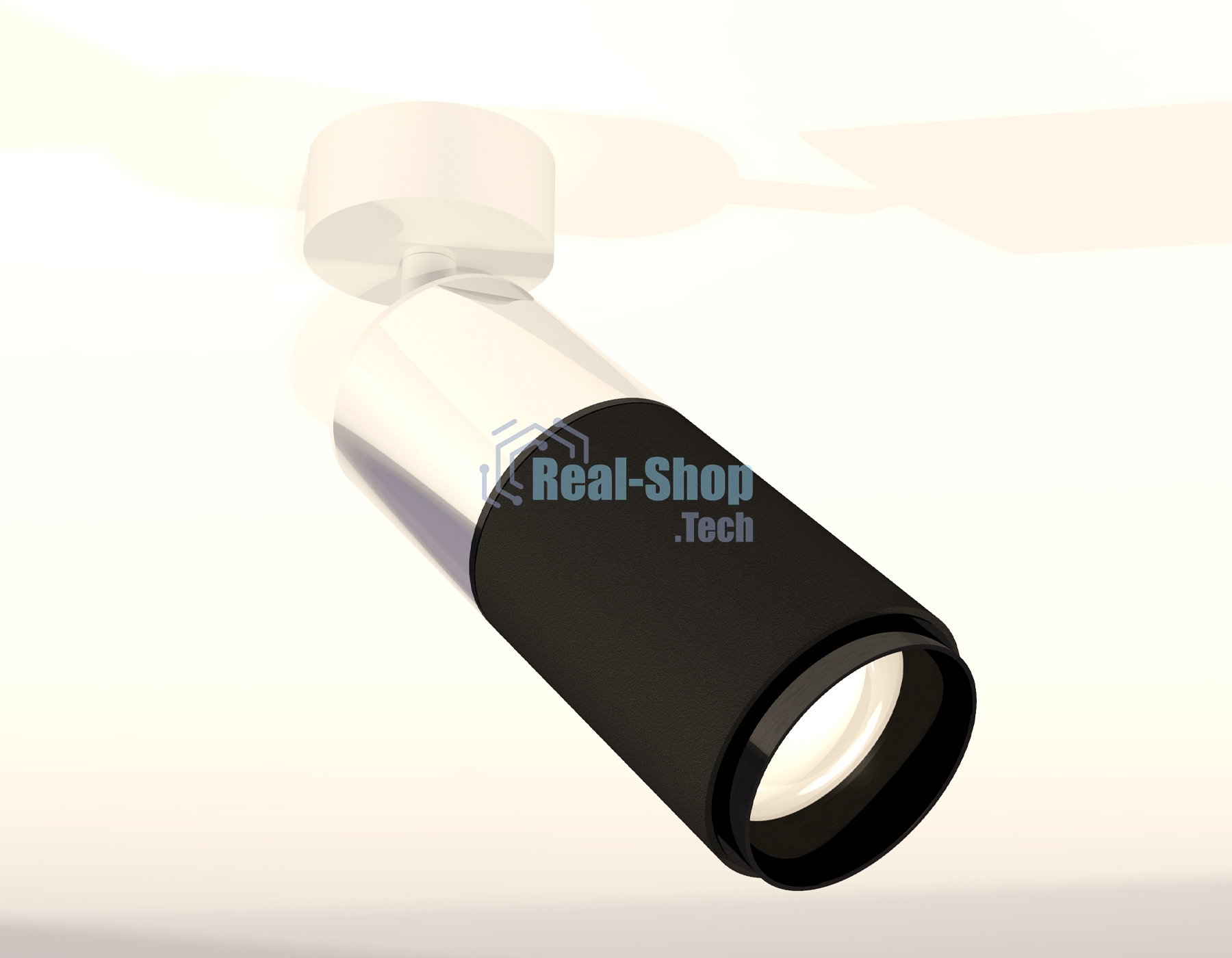 Светильник Ambrella Light XM6313017 SBK/PSL/PBK белый песок/серебро полированное/черный полированный MR16 GU5.3