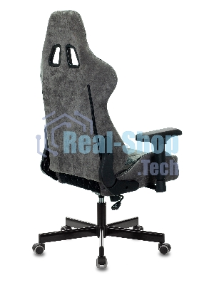 Кресло Бюрократ VIKING 7 KNIGHT B FABRIC черный, ткань, 120 кг, механизм качания