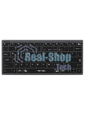 Клавиатура A4Tech Fstyler FBX51C беспроводная, Bluetooth, радиоканал, серый