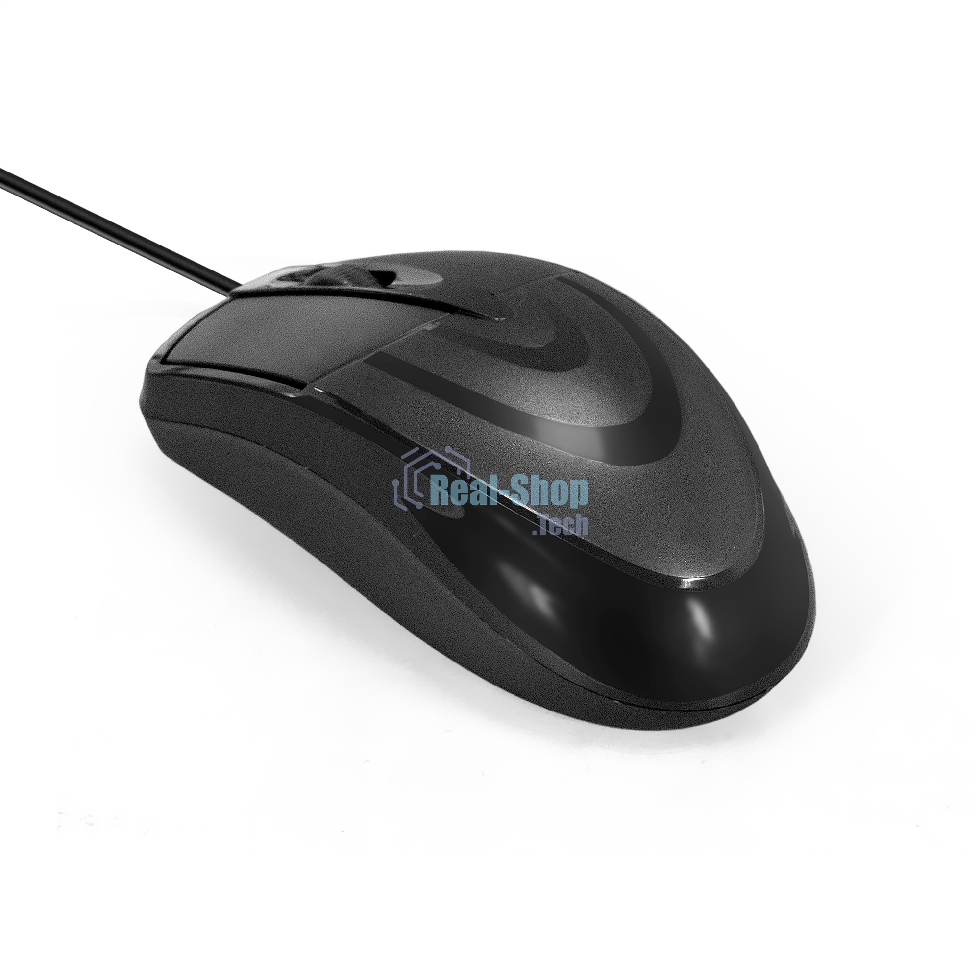 Мышь проводная ExeGate Professional Standard SH-8025 OEM черный, 1000 dpi, USB, кнопки - 3