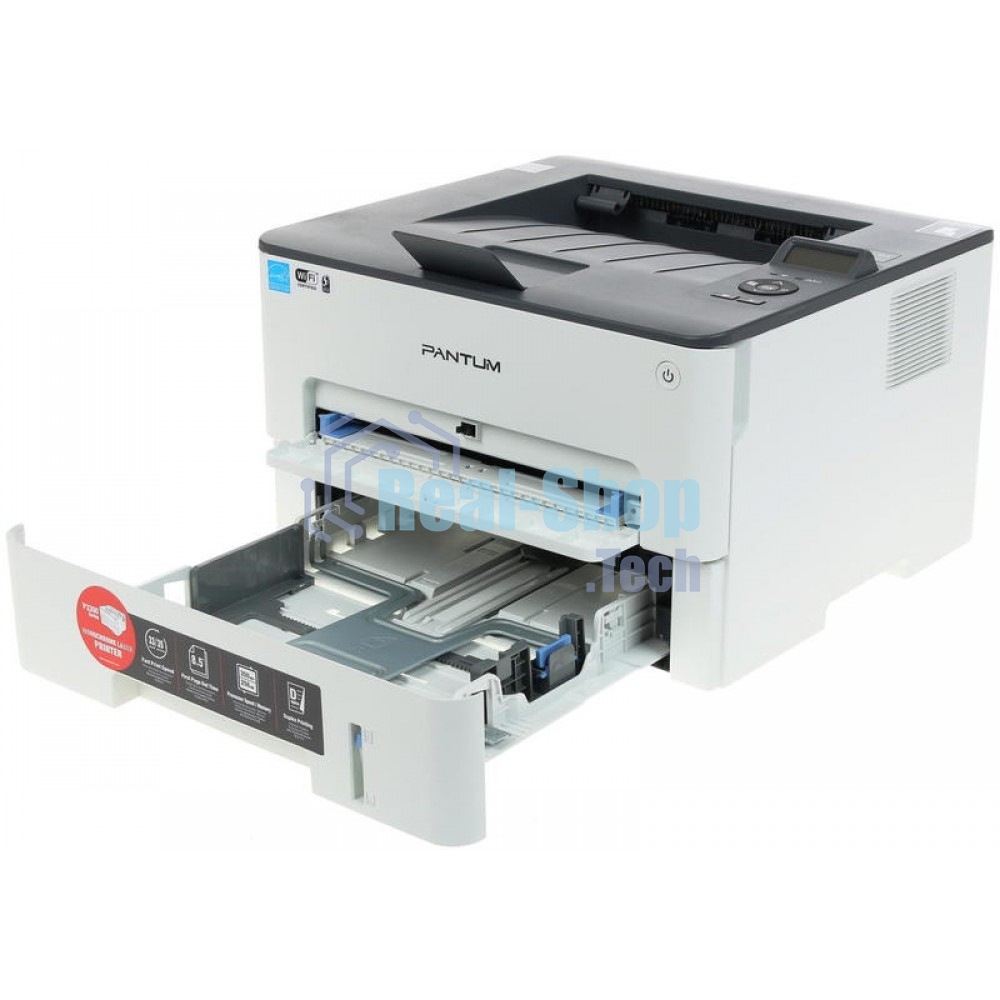 Принтер лазерный PANTUM P3300DW, A4, ч/б, печ. до 33 стр/мин., 1200 x 1200 dpi, RJ-45, Wi-Fi, NFC, проектная модель