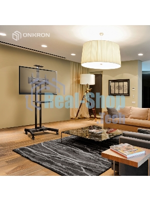 Мобильная стойка ONKRON TS1551 черный