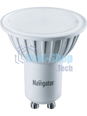 Лампа светодиодная Navigator NLL-PAR16-7-230-3K-GU10 7Вт 3000К тепл. бел. GU10 480лм 170-260В