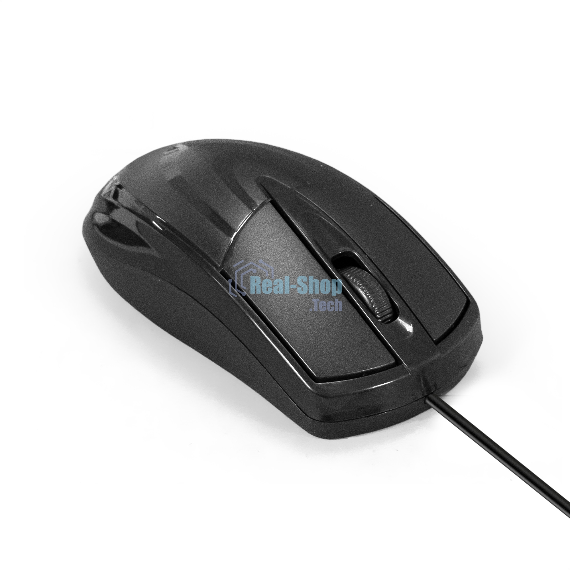 Мышь проводная ExeGate Professional Standard SH-8025 OEM черный, 1000 dpi, USB, кнопки - 3