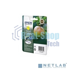 Картридж струйный Epson T1294 (C13T12944012/C13T12944011/C13T12944010) желтый, 7 мл., для SX420/425/525WD/B42WD/BX320FW