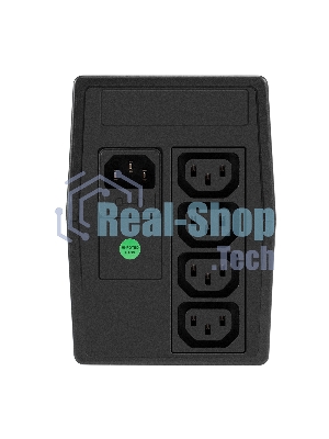 Источник бесперебойного питания ExeGate Power NB-650.LED.AVR.4C13 (650VA/390W, LED, AVR, 4*C13, батарея 12V 7Ah, черный)