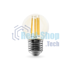 Лампа светодиодная 451524 Filament LED G45 15W E27 4000K 220-240V