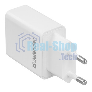Сетевой адаптер питания Defender 1xUSB, 5V/2.1А, белый (UPA-21)