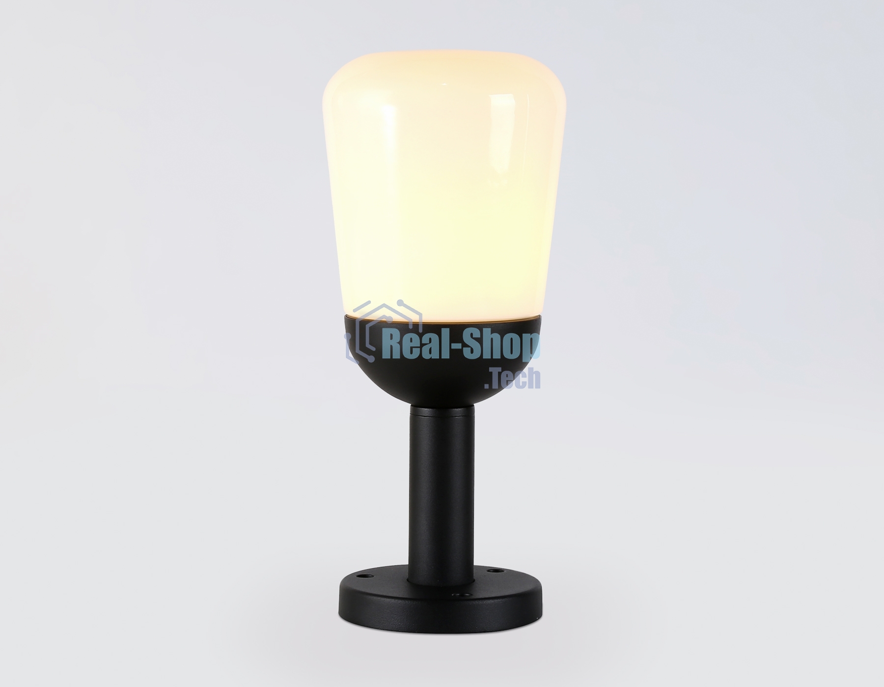 Светильник Ambrella light ST2087 BK/FR черный/белый матовый IP54 E27 max 40W D150*350