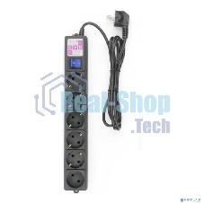 Фильтр-удлинитель PowerCube 1,9 м 6 р 16А SPG6-B1,9M (21887), черный