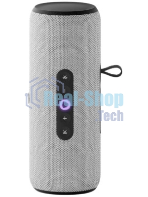 Умная колонка Яндекс Станция Стрит, 30Вт, компактная, 2 динамика, Wi-Fi, Bluetooth 5.0, Алиса, серый