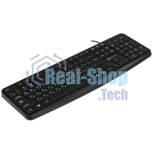 Комплект клавиатура+мышь Oklick S603 проводной, USB, 1200 DPI, чёрный