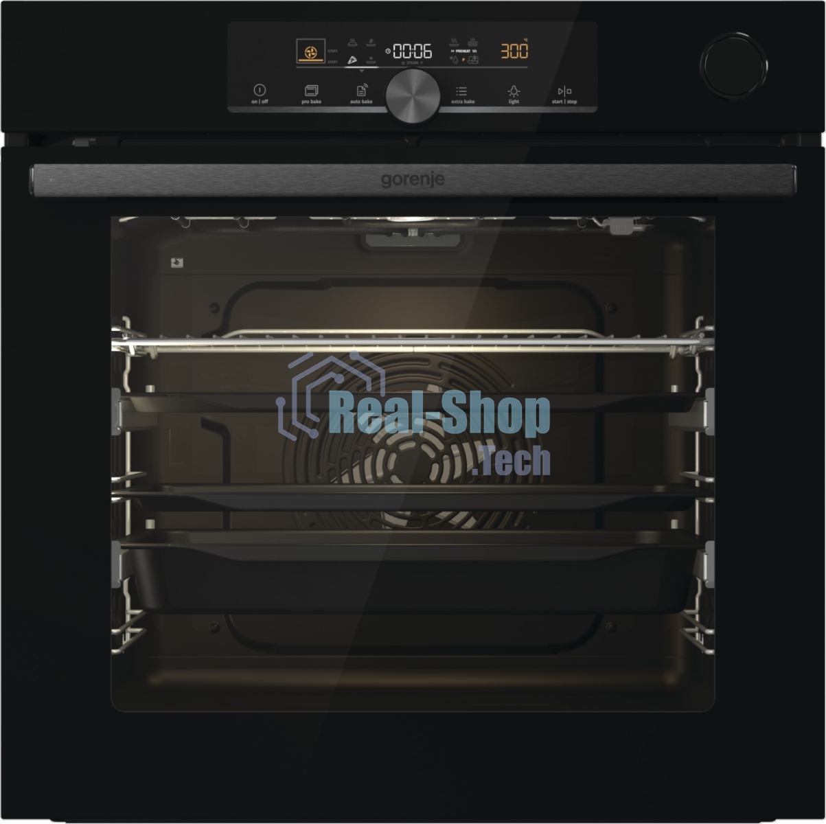 Духовой шкаф Электрический Gorenje BPSA6747A08BG черный
