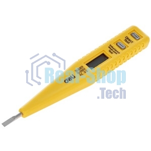 Индикаторная отвертка-тестер напряжения цифровая Deli DL8003 (12-250 В)