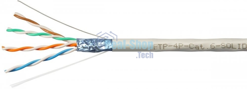Кабель NEOMAX NM20611 FTP cat.6, 4 пары, (305м) 0.57 мм LSZH Медь