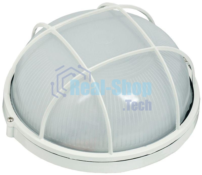 Светильник IEK LNPP0-1102-1-100-K01 НПП1102 белый/круг с реш. 100Вт IP54 IEK