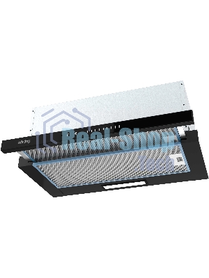 Вытяжка встраиваемая Korting KHP 6975 GN черный, 60 см, 900 куб. м/ч, 54 дБ