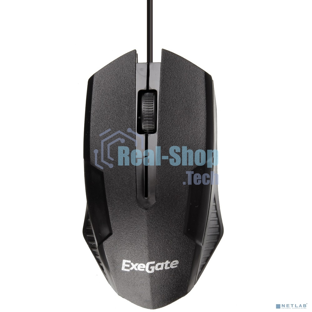 Мышь проводная ExeGate Professional Standard SH-9025L2 черный, 1000 dpi, USB, кнопки - 3