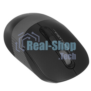Мышь беспроводная A4Tech Fstyler FG10S черный/серый, 2000 dpi, радиоканал, USB, кнопки - 4