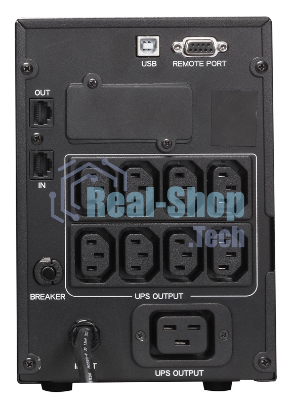 Источник бесперебойного питания Powercom Smart King Pro+ SPT-1500-II LCD 1200Вт 1500ВА черный