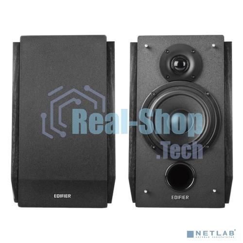 Колонки Edifier R1855DB Black Активные, 70W RMS, 60-20000Гц, дерево, пульт ДУ, Bluetooth 5.0,выход на сабвуфер,Opt/Coaxial,2 RCA