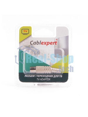 Разъем Cablexpert TVPL-02, TV (мама), блистер