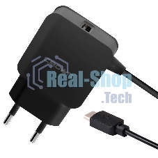 Сетевое зарядное устройство универсальное Crown CMWC-3001 черный
