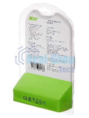 Мышь проводная Acer OMW010 черный, 1200 dpi, USB, кнопки - 3