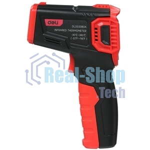 Инфракрасный пирометр (термометр) с цветным экраном Deli DL333380A