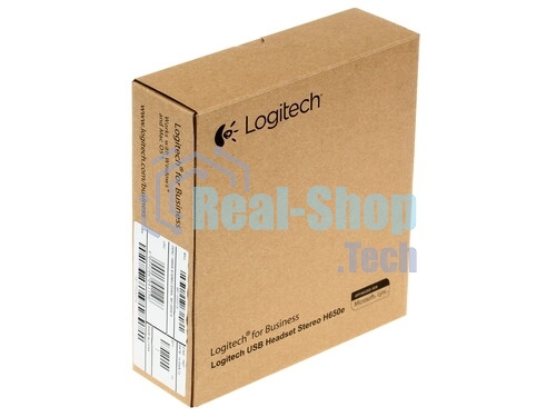 Гарнитура Logitech H650e чёрный, проводная, USB
