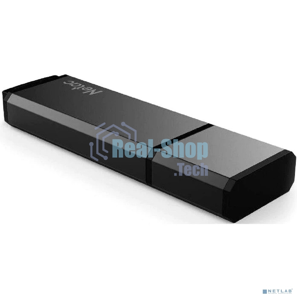 Флешка USB Netac U351 (NT03U351N-032G-32BK), 32Gb, USB 3.0, R/W 110/45, черный