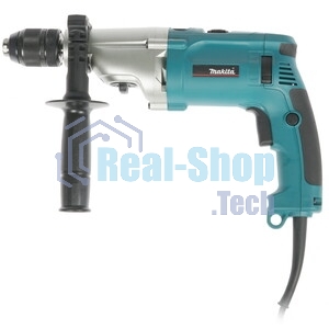 Дрель-шуруповерт Makita HP2071F, 1010 Вт, 28 Нм, щеточный, ударный